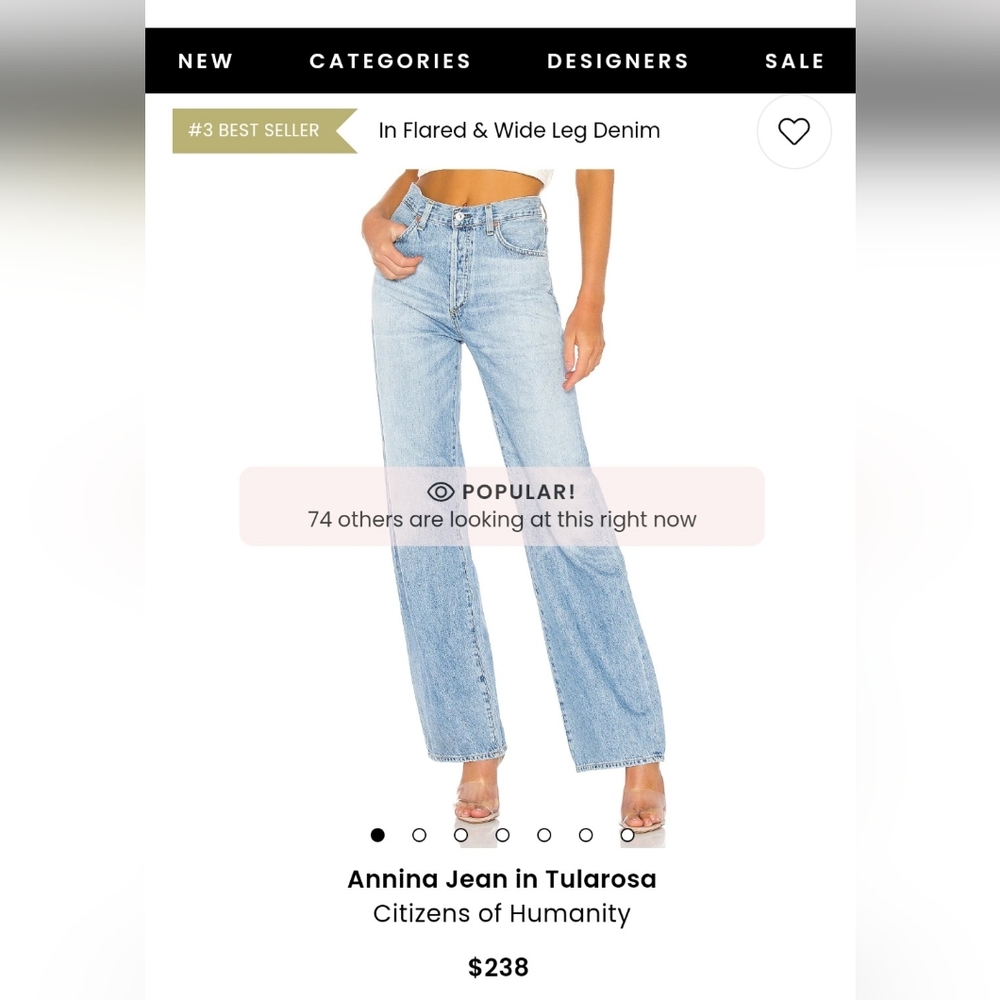 Citizens of humanity Aninna jeans